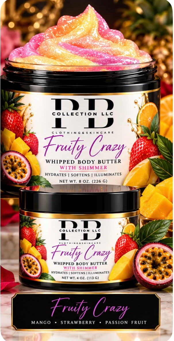 Whipped Body Butter with Shimmer