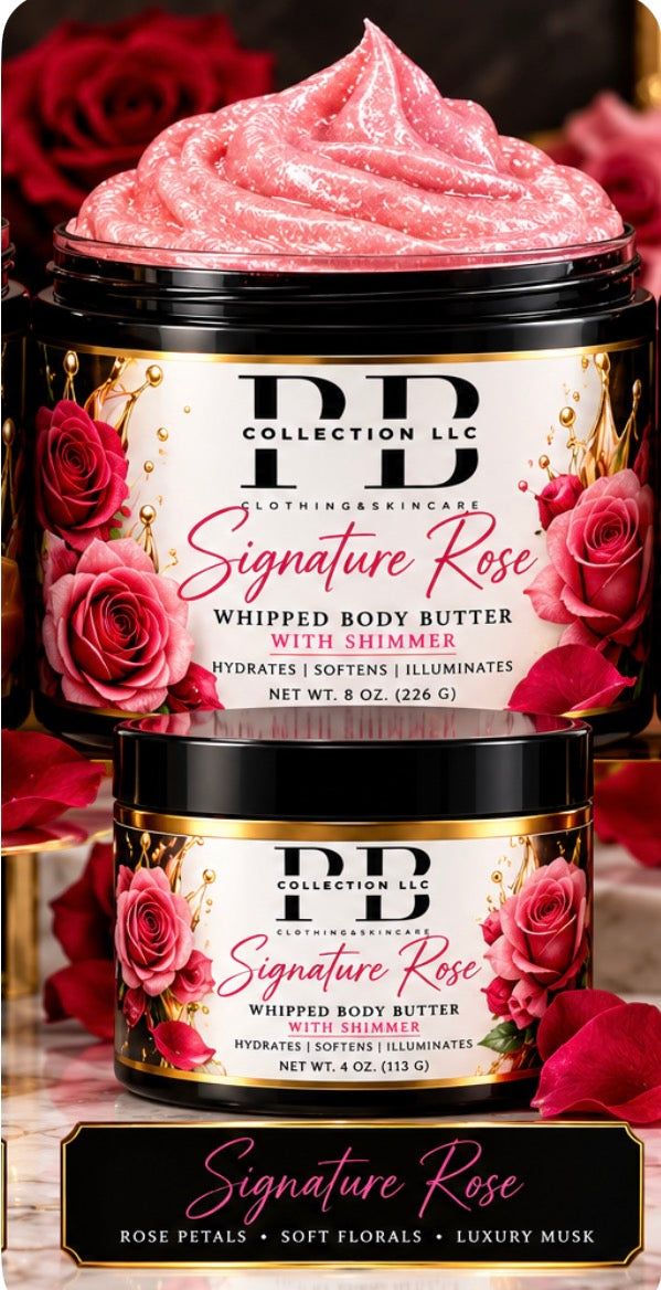 Whipped Body Butter with Shimmer