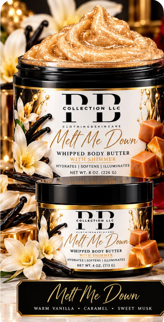 Whipped Body Butter with Shimmer