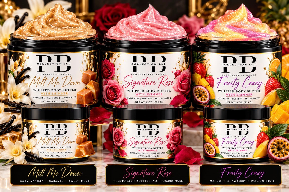 Whipped Body Butter with Shimmer